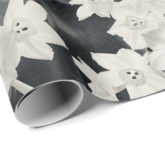 Narcissen Cadeaupapier (Rol Hoek)