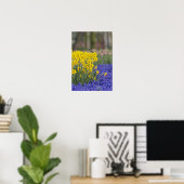 Narcissen en druifhyacint, Keukenhof Poster (Thuiskantoor)
