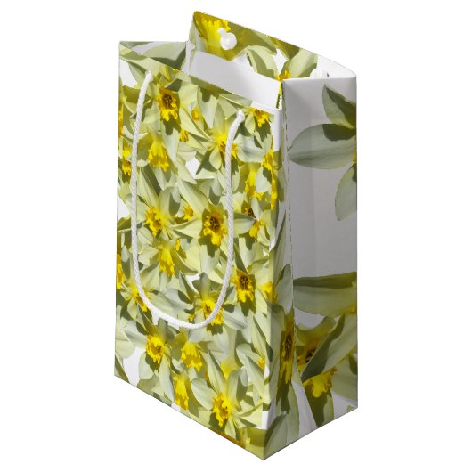 Narcissen Foto Cadeautas (Voorkant Gekanteld)