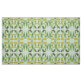 Narcissen in lente stof (Fat Quarter)