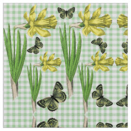 Narcissen in lente stof