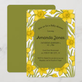 Narcissen Kaart (Voorkant / Achterkant)