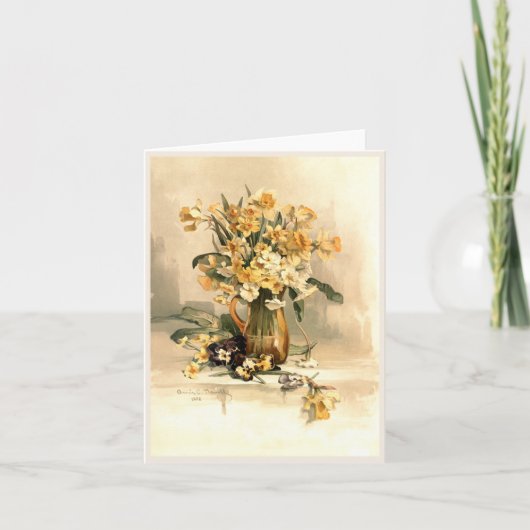 Narcissen kaart (Voorkant)