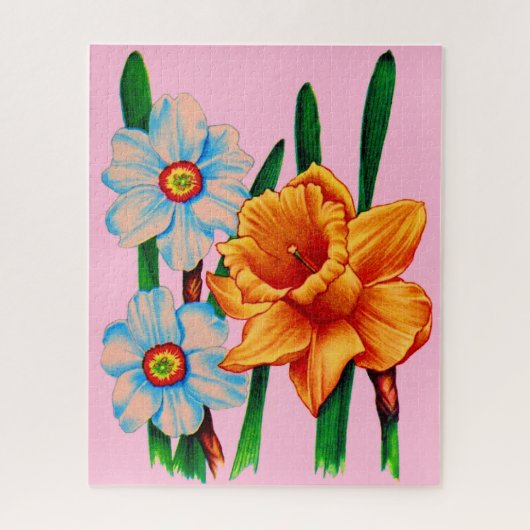 narcissen legpuzzel (Verticaal)