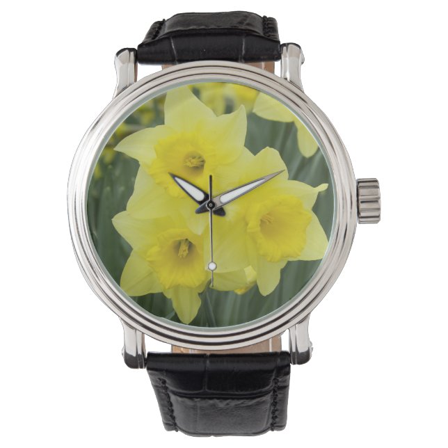 Narcissen RF) Horloge (Voorkant)