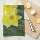 Narcissen RF) Theedoek (Quarter Fold)