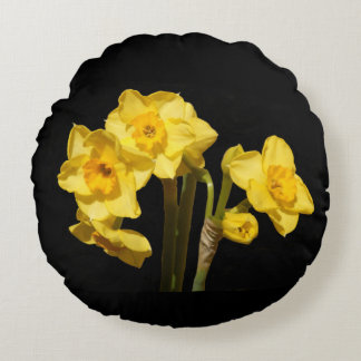 Narcissen Rond Kussen