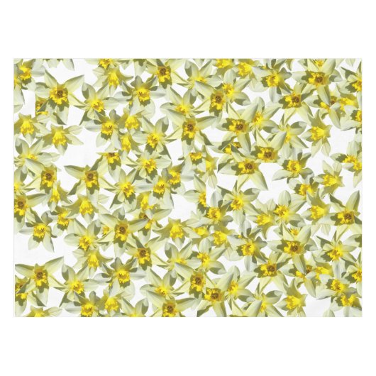 Narcissen strik tafelkleed (Voorkant (Horizontaal))