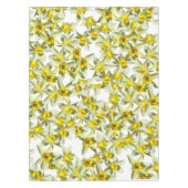 Narcissen strik tafelkleed (Voorkant)