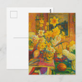Narcissenansichtkaart Briefkaart (Voorkant / Achterkant)