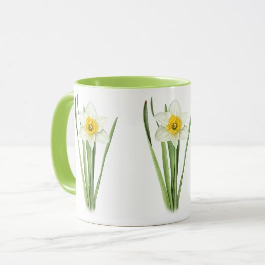 Narcissenbloem Mok (Voorkant links)