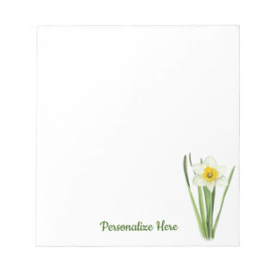 Narcissenbloem Notitieblok