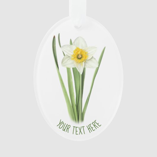 Narcissenbloem Ornament (voorkant)