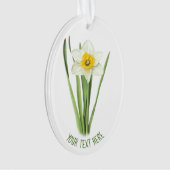 Narcissenbloem Ornament (voorkant)