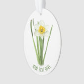 Narcissenbloem Ornament (voorkant)