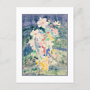Narcissi, schilderij van Charles Demuth, Briefkaart