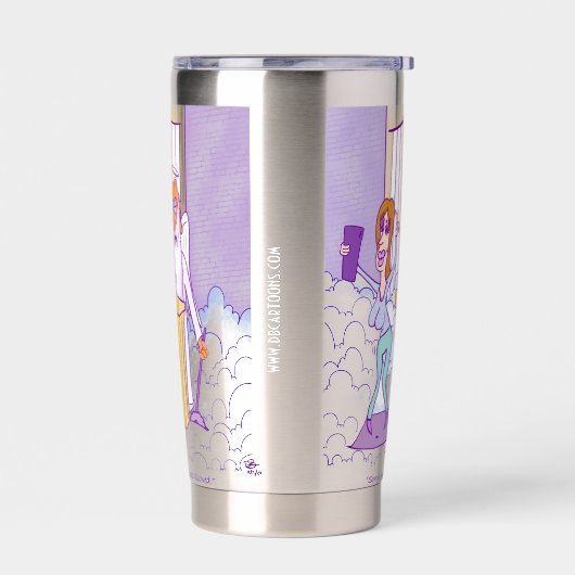 Narcissist Geïsoleerde Drinkbeker (Links)