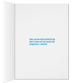 Narcissist-in-Chief Birthday Card (Binnen (Rechts))