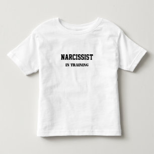 Narcissist in opleiding kinder shirts