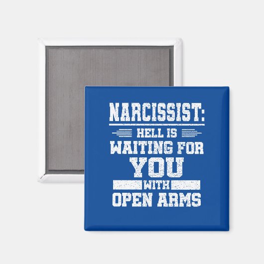Narcissist Magneet (Voorkant / Achterkant)
