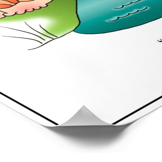 NARCISSIST Print door April McCallum (Hoek)