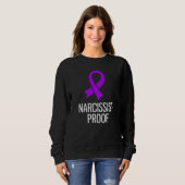 Narcissist Proof Domestic Violence Awareness Premi Trui (Voorkant volledig)