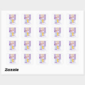Narcissist Square Stickers (Vel)