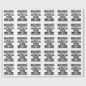 Narcissist Survivor Cadeaupapier (Vlak)