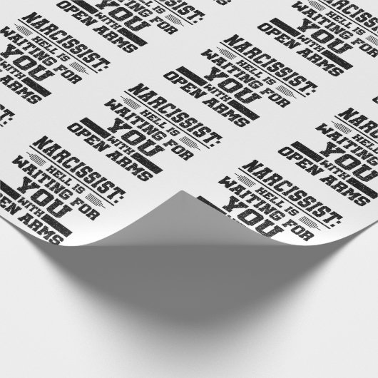 Narcissist Survivor Cadeaupapier (Hoek)