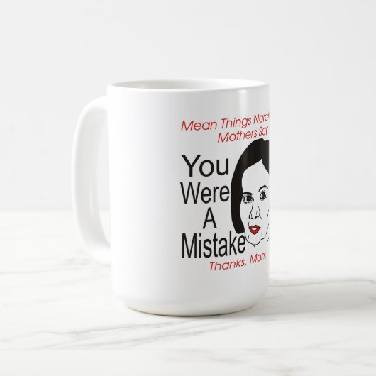 Narcissistic Moeder U was een Mok (Voorkant links)