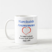 Narcissists Anonymous Koffiemok (Links)
