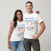 Narcissists Anonymous T-shirt (Unisex)