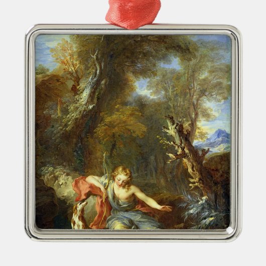 Narcissus, 1728 metalen ornament (Voorkant)