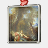Narcissus, 1728 metalen ornament (Links)