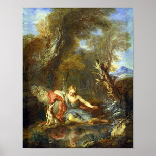 Narcissus, 1728 poster