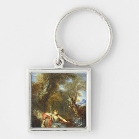 Narcissus, 1728 sleutelhanger (Voorkant)
