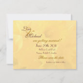 Narcissus Aankondigingen (Achterkant)