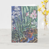 Narcissus, Amaryllis Kaart (Gele Bloem)