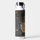 Narcissus at the Well, Medieval Tapestry Waterfles (Voorkant)