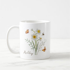 Narcissus Birth Month Flower Koffiemok