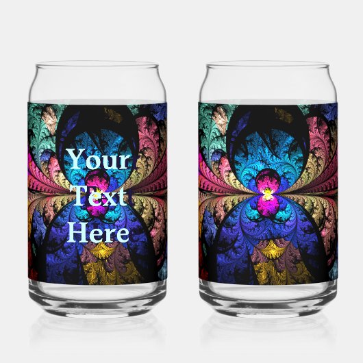 Narcissus Blikvorm Glas (Achterkant)