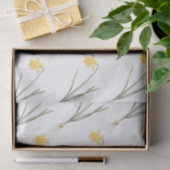 Narcissus Bloem Patroon Tissuepapier (Geschenk)