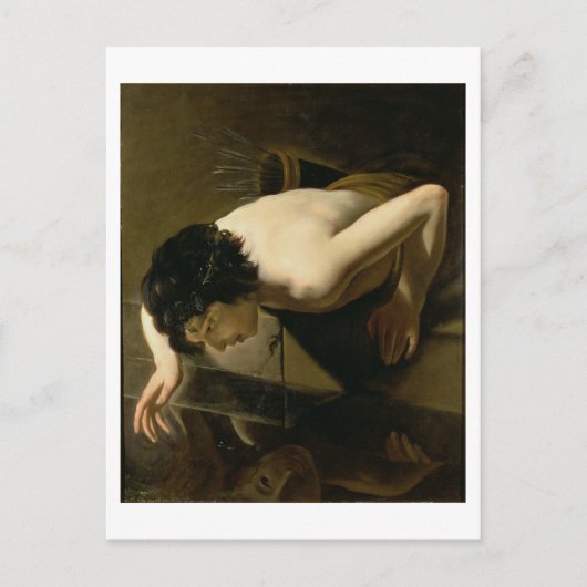 Narcissus Briefkaart (Voorkant)