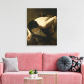 Narcissus Canvas Afdruk (Insitu (Woonkamer))