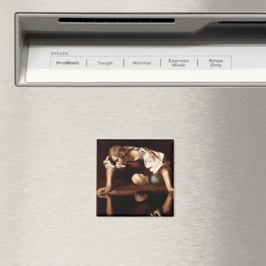 Narcissus Caravaggio Magneet (Insitu (Vaatwasser))