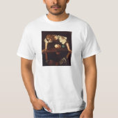 Narcissus Caravaggio T-shirt (Voorkant)