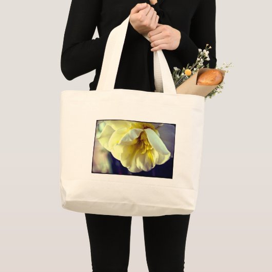 Narcissus Daffodil Grote Tote Bag (Voorkant (product))