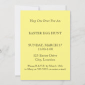 Narcissus Daffodil Lily van de Pasen Vallei Kaart (Achterkant)