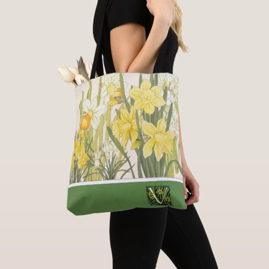 Narcissus, Daffodils en Jonquils Canvas tas (Dichtbij)