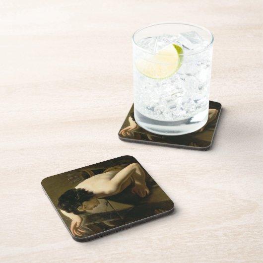 Narcissus Drankjes Onderzetter (Rechterzijde)